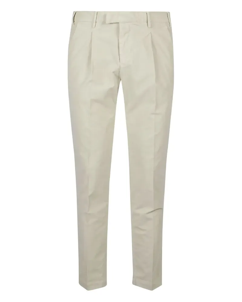 PT TORINO pleated cotton pants - Nude Nude