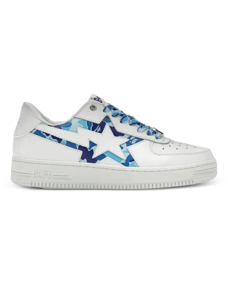 BAPE Bape Star ABC Camo Sneakers - Weiß Weiß