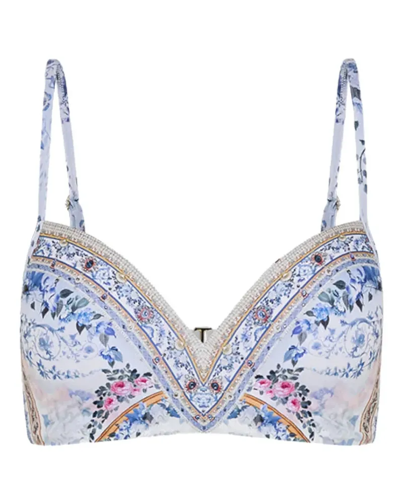 Camilla Season of the Siren Bikinioberteil - Weiß Weiß