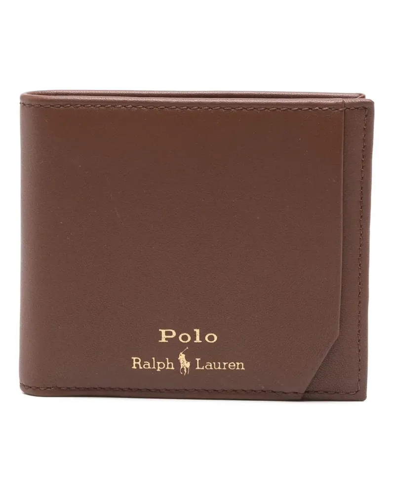 Ralph Lauren Portemonnaie mit Klappe - Braun Braun