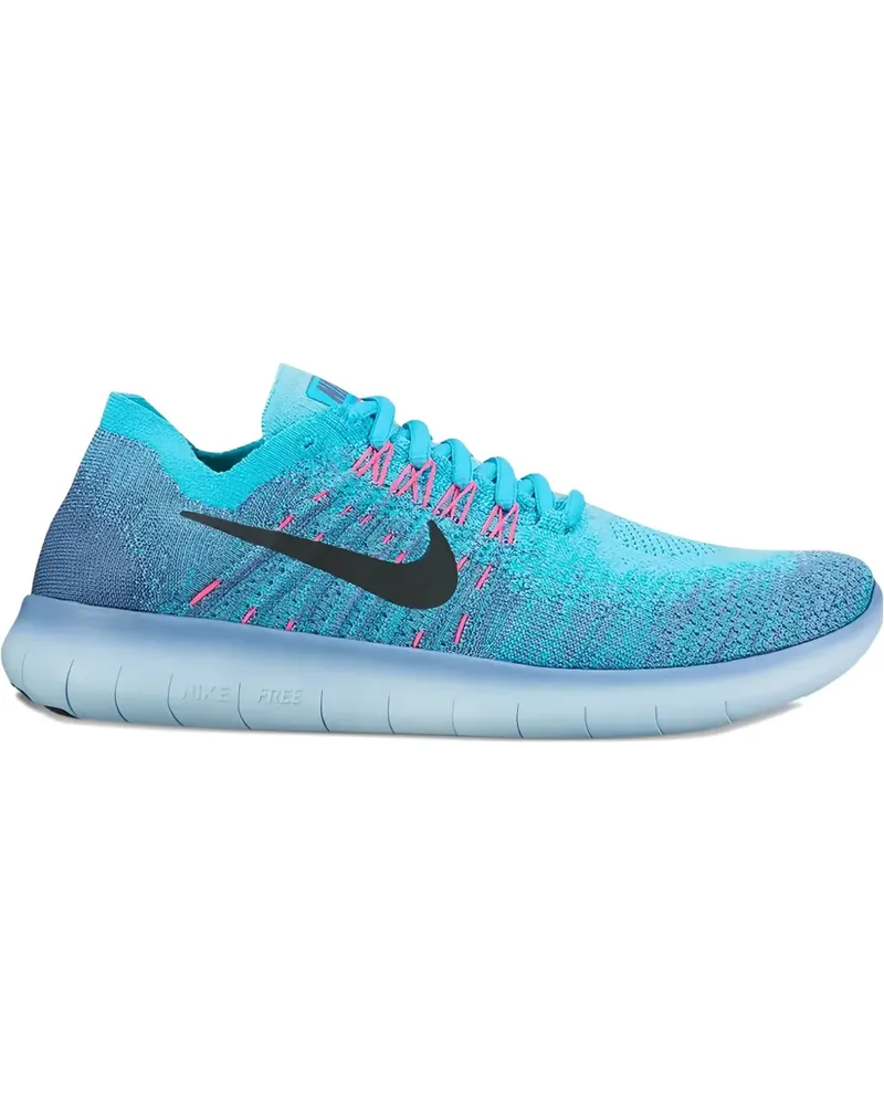 Nike Free RN Flyknit Sport-Sneakers - Blau Blau