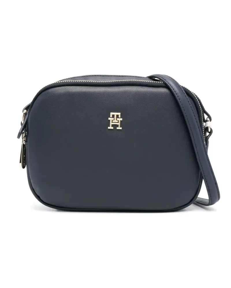 Tommy Hilfiger Umhängetasche mit Logo-Schild - Blau Blau