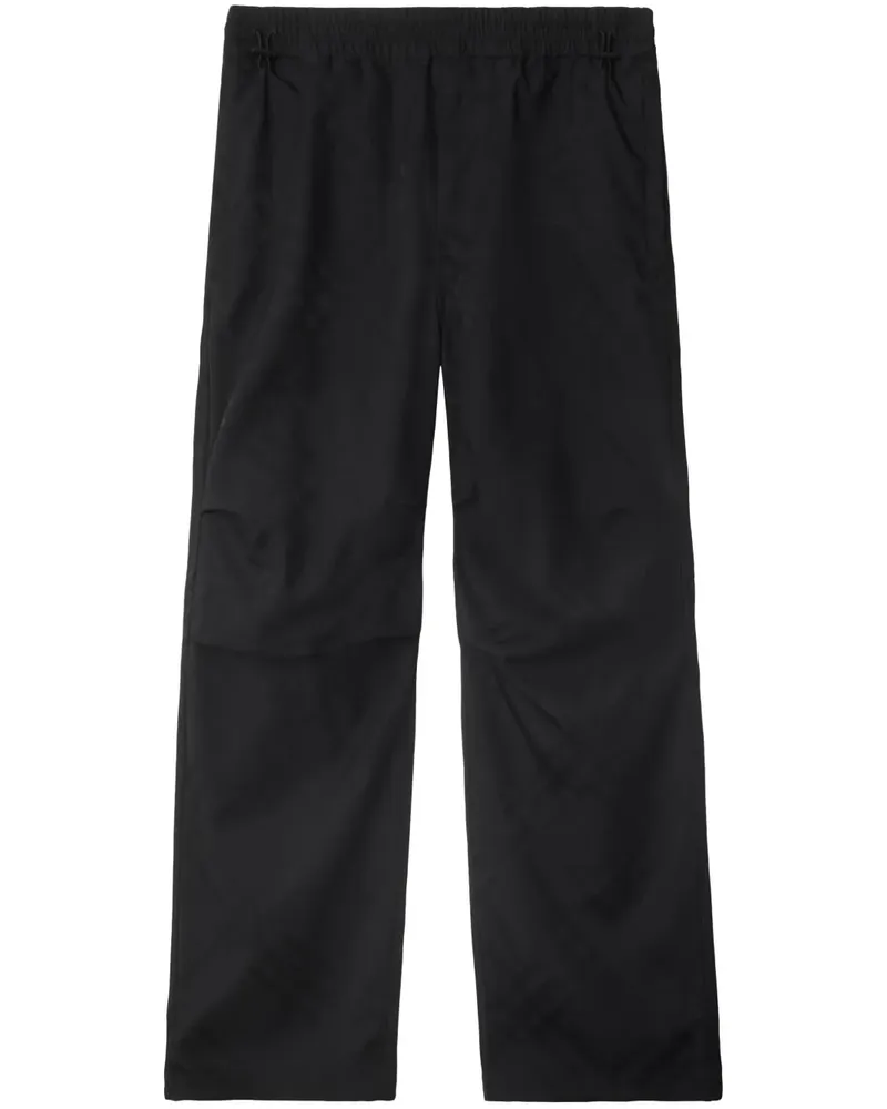 Burberry Karierte Hose - Schwarz Schwarz
