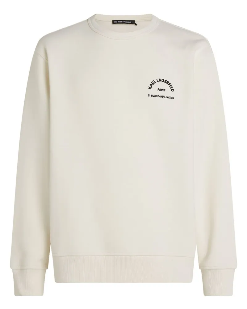 Karl Lagerfeld Rue St-Guillaume Sweatshirt - Weiß Weiß