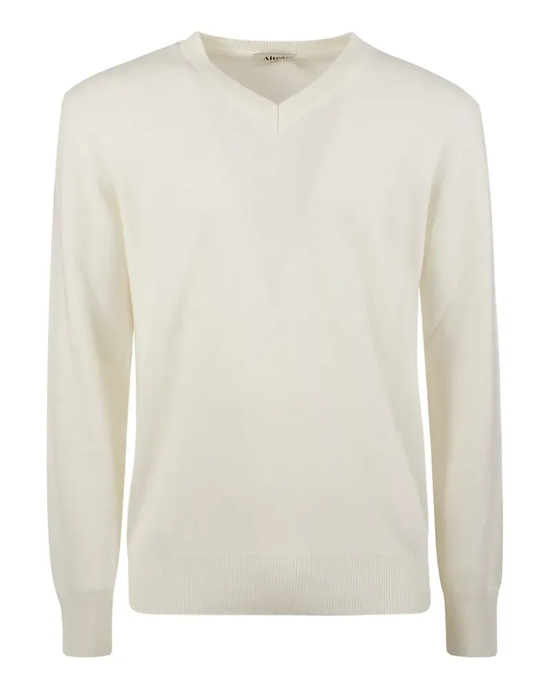 Altea V-neck cashmere sweater - Nude Nude