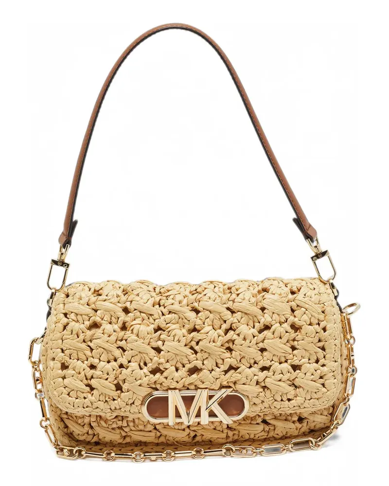 Michael Kors Mittelgroße Parker Schultertasche - Nude Nude
