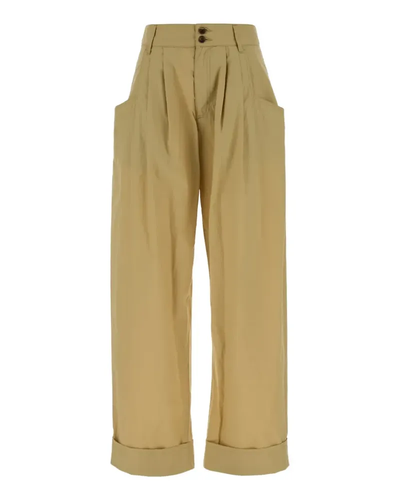 Jacob Cohën Linsey cuffed trousers - Nude Nude