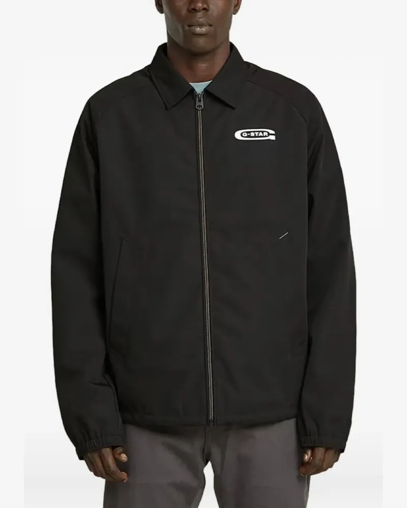 G-STAR RAW Hemdjacke mit Reißverschluss - Schwarz Schwarz