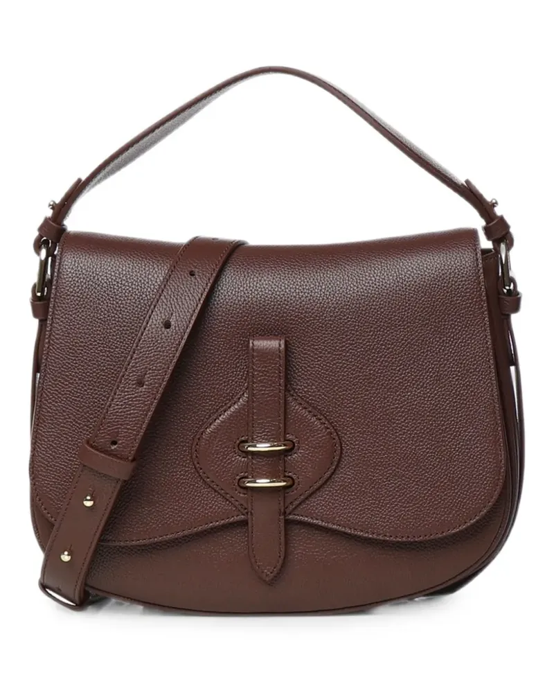 Coccinelle Mittelgroße Mavery Schultertasche - Braun Braun