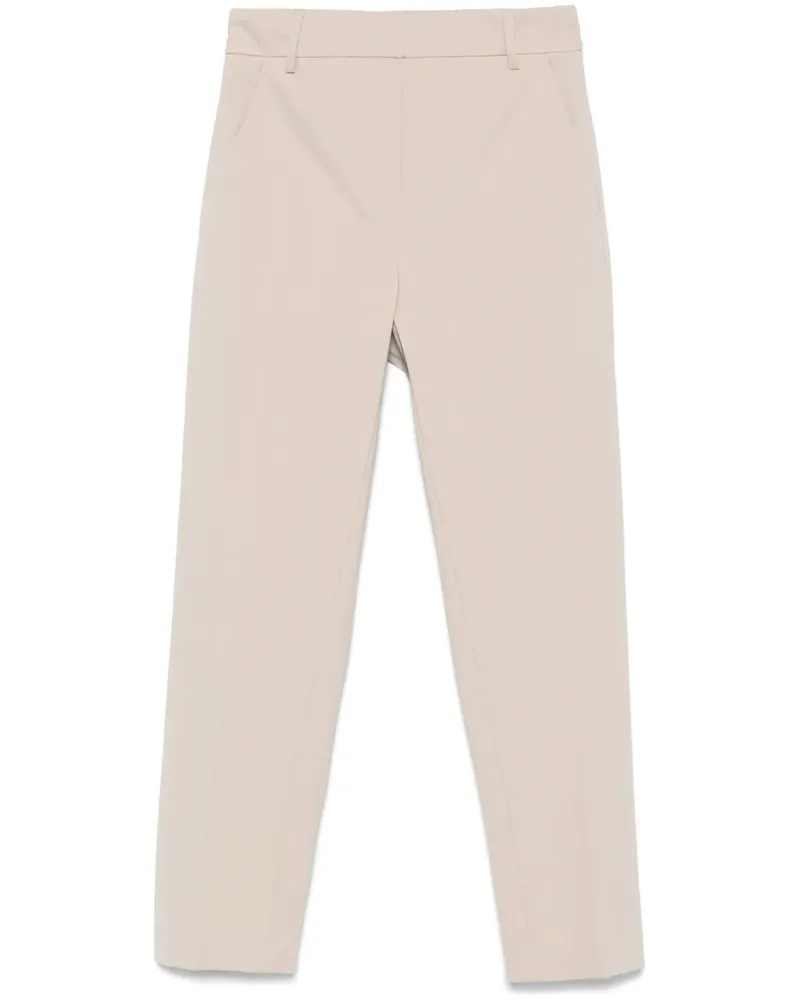 Blanca Klassische Tapered-Hose - Nude Nude