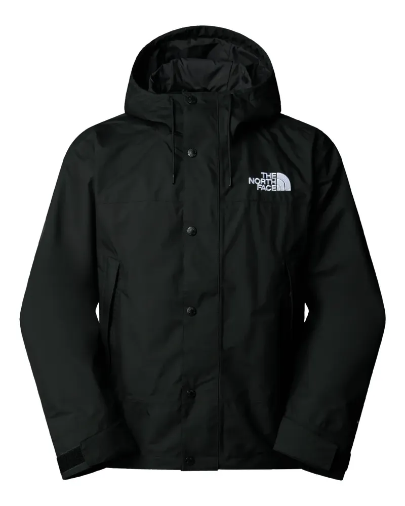 The North Face Kapuzenjacke mit Knöpfen - Schwarz Schwarz