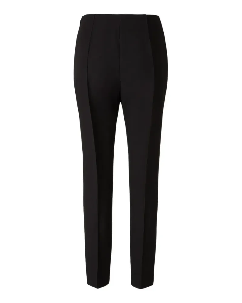 Roland Mouret Gerade High-Waist-Hose - Schwarz Schwarz