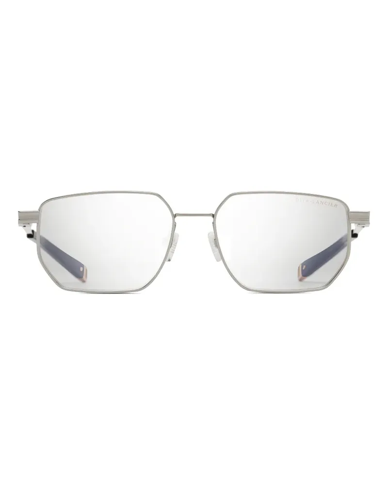 DITA geometric-frame glasses - Silber Silber
