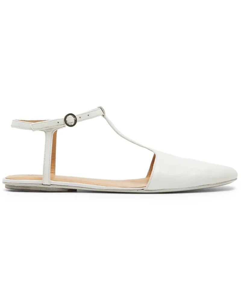 Marsèll Ballerinas aus Leder - Weiß Weiß