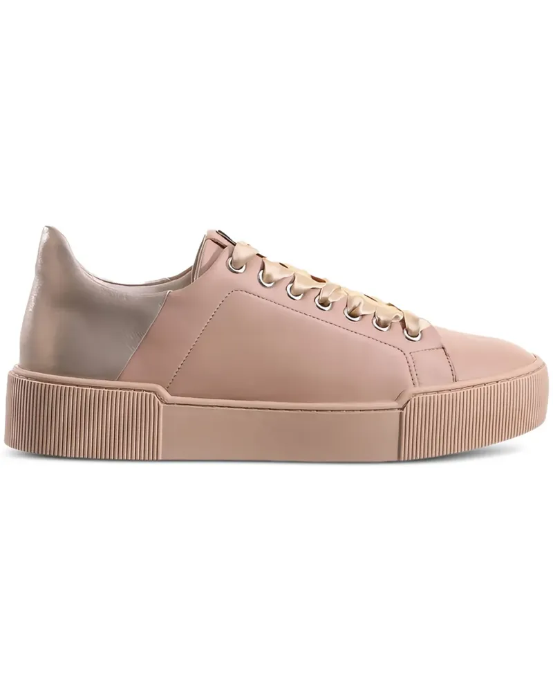 Högl Blade Plateau-Sneakers mit Metallic-Absatz - Rosa Rosa