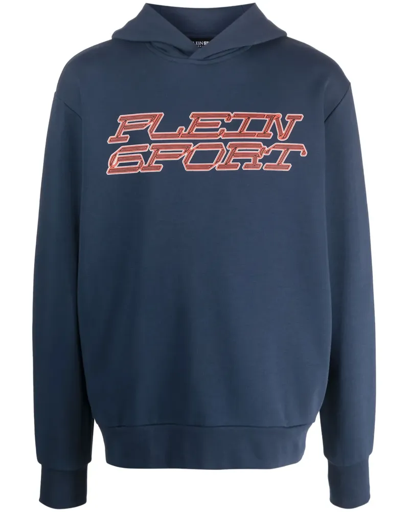 Philipp Plein Hoodie mit Tiger-Print - Blau Blau