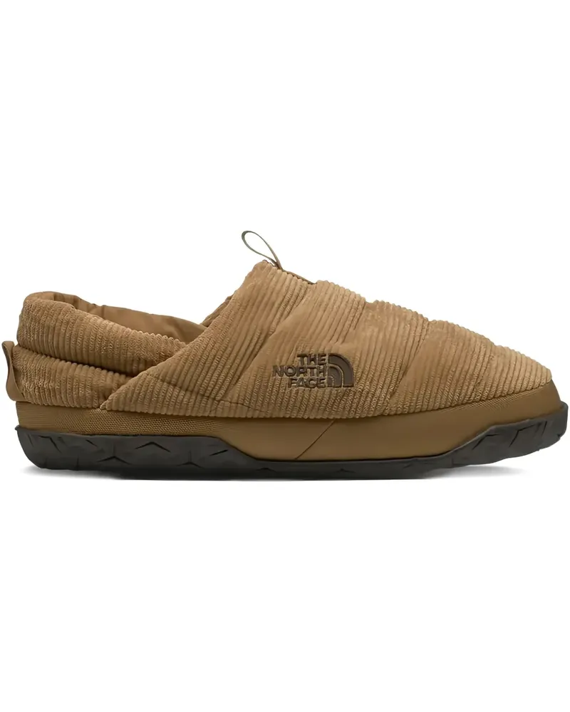 The North Face Nuptse corduroy mules - Braun Braun