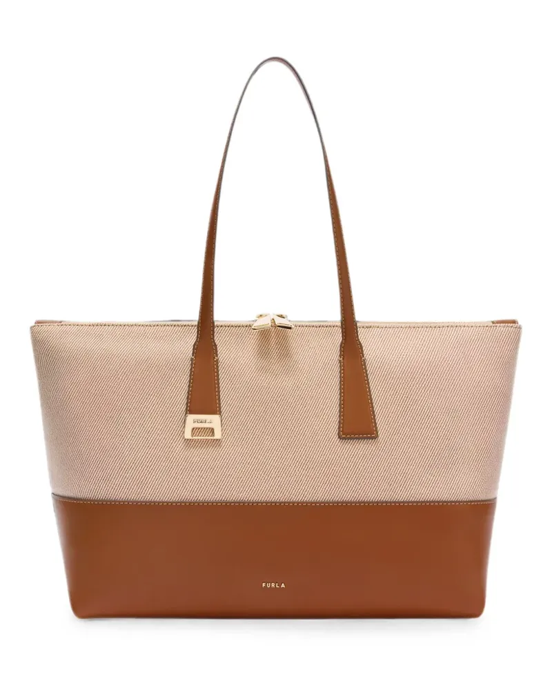Furla Großer Olivia Shopper - Nude Nude