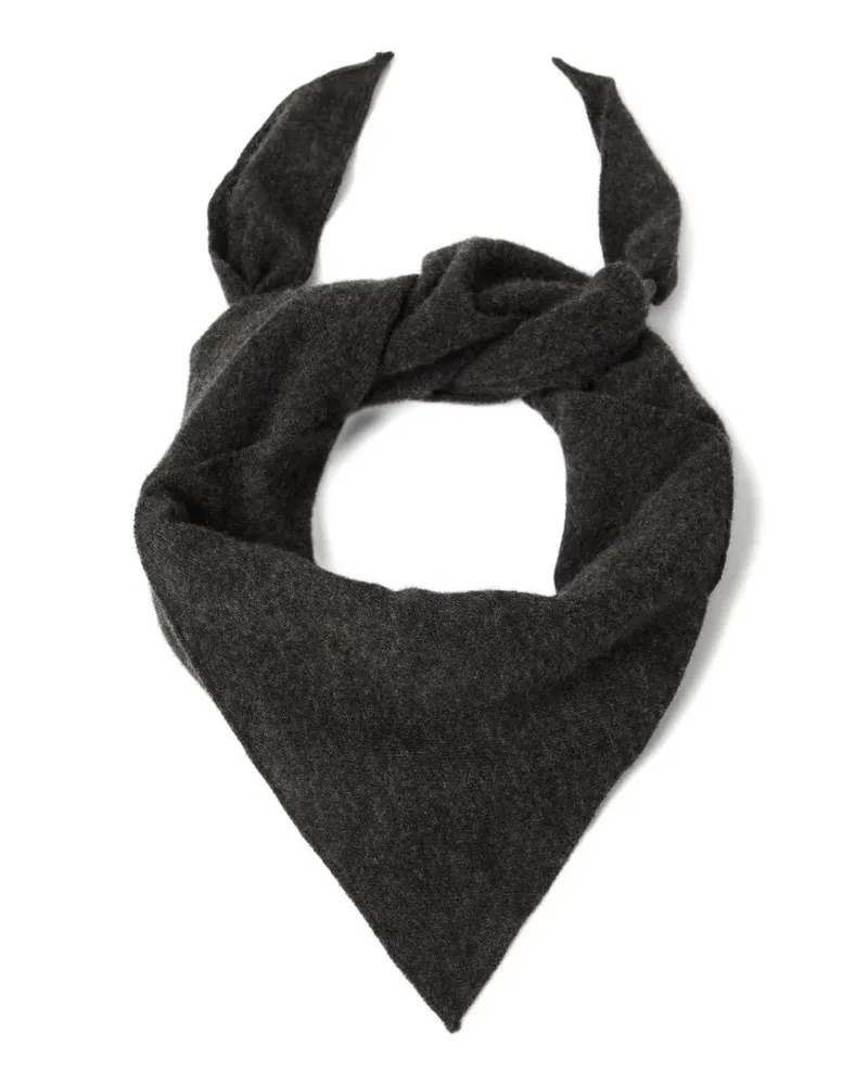 Brunello Cucinelli Schal mit Monili-Kette - Grau Grau