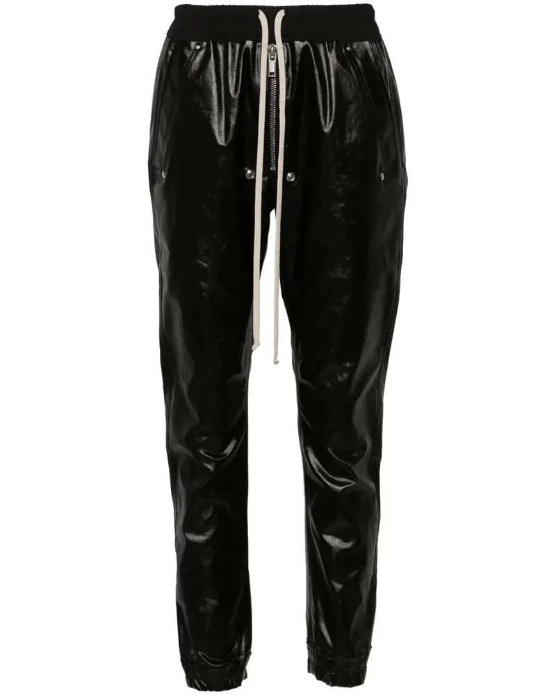 Rick Owens Tapered-Hose mit Kordelzug - Schwarz Schwarz