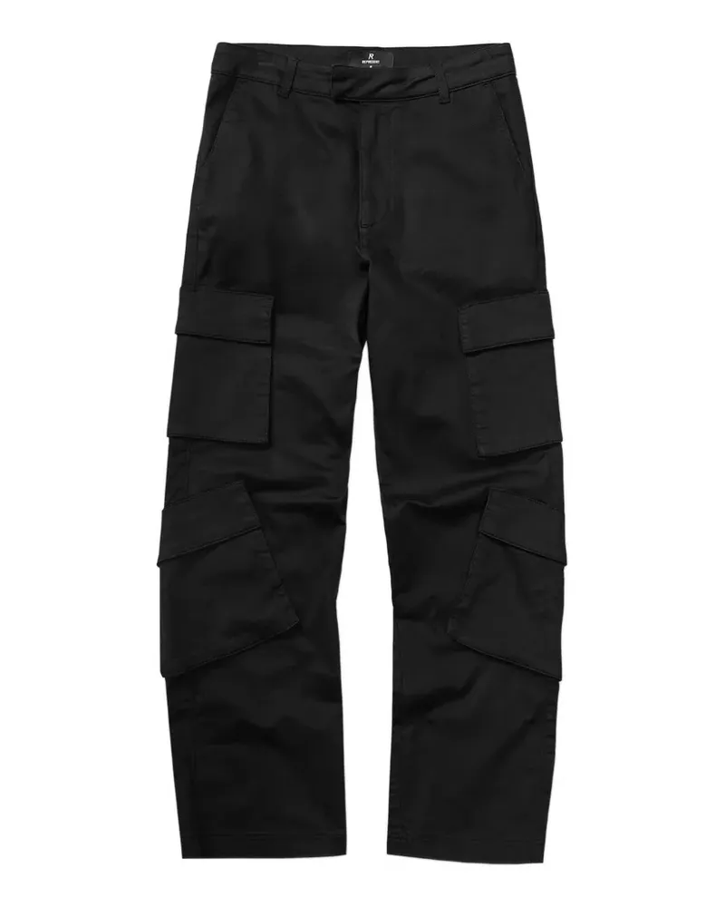 REPRESENT Hose mit aufgesetzter Tasche - Schwarz Schwarz