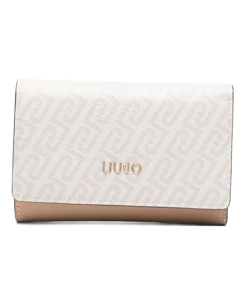 Liu Jo Gemustertes Portemonnaie - Nude Nude