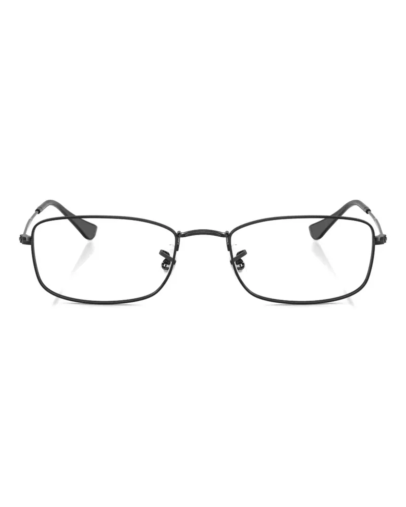 Ray Ban Brille mit eckigem Gestell - Schwarz Schwarz