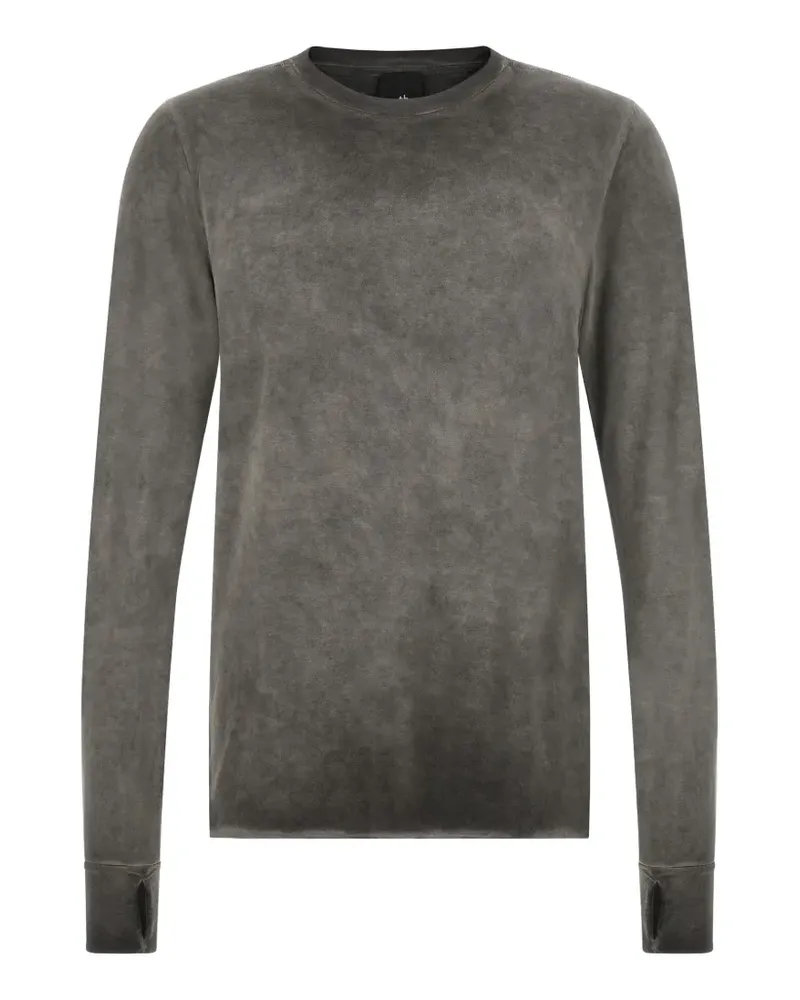 THOM KROM thumb-hole long-sleeve T-shirt - Grau Grau