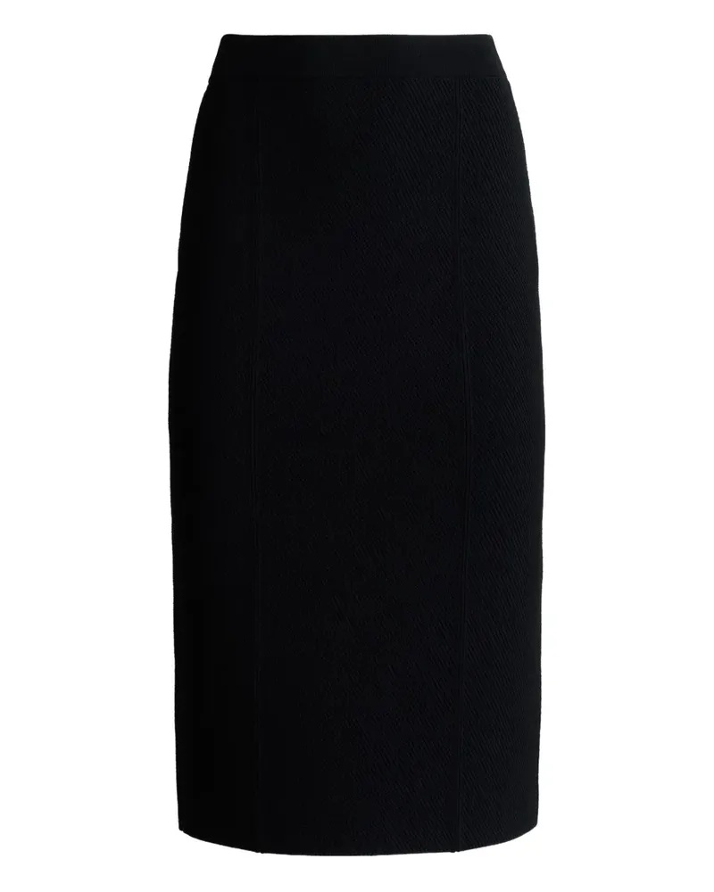 ST. JOHN Venezia Midirock - Schwarz Schwarz