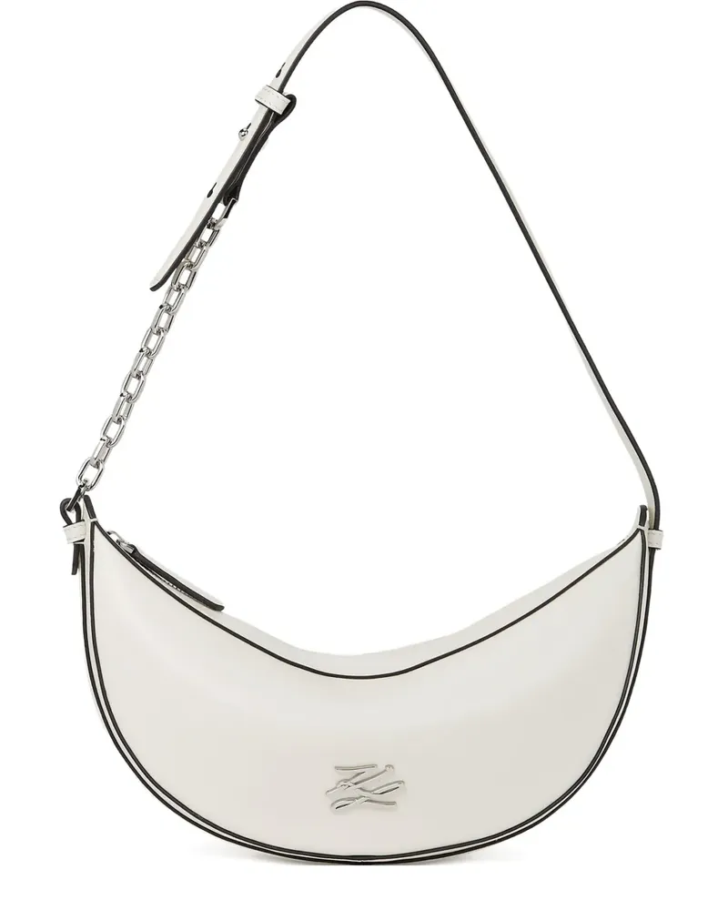 Karl Lagerfeld small K/Autograph shoulder bag - Nude Nude