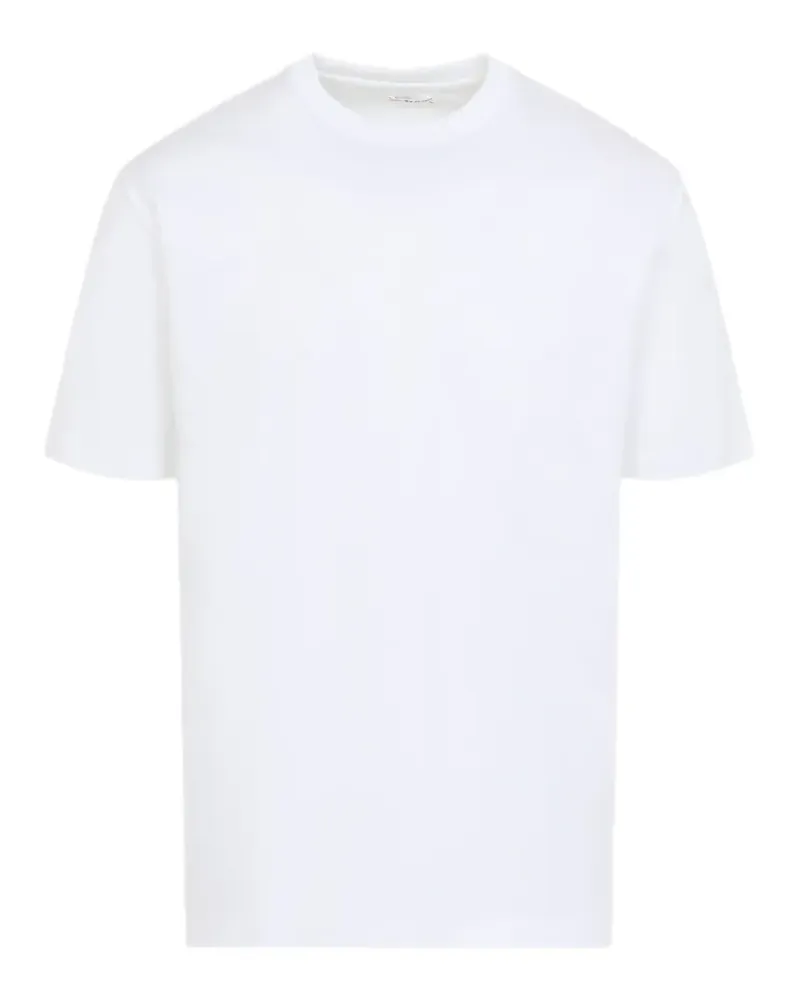 Kiton T-Shirt mit Rundhalsausschnitt - Weiß Weiß