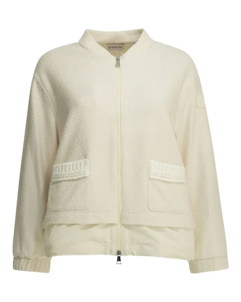 Moncler zip-fastening jacket - Nude Nude