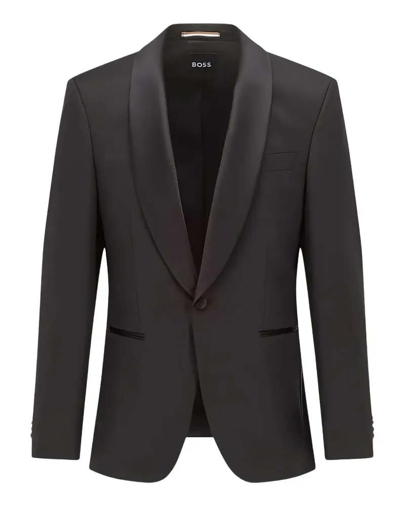 HUGO BOSS Smoking-Jacke mit Schalkragen - Schwarz Schwarz