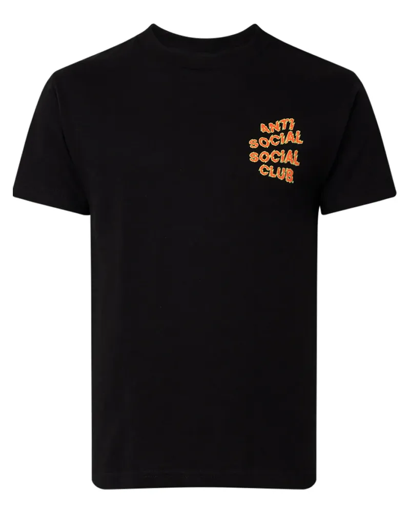 Anti Social Social Club T-Shirt mit Maniac-Print - Schwarz Schwarz