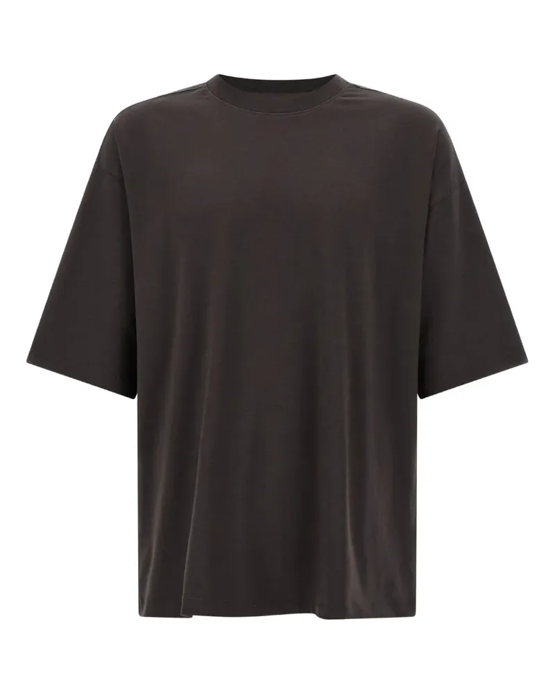 THOM KROM T-Shirt mit Rundhalsausschnitt - Braun Braun