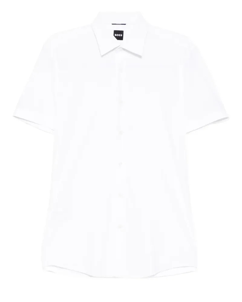 HUGO BOSS Klassisches Hemd - Weiß Weiß