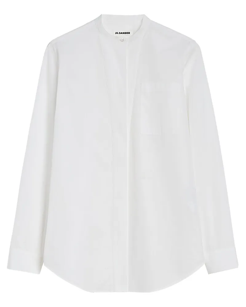 Jil Sander Tuesday Hemd - Weiß Weiß