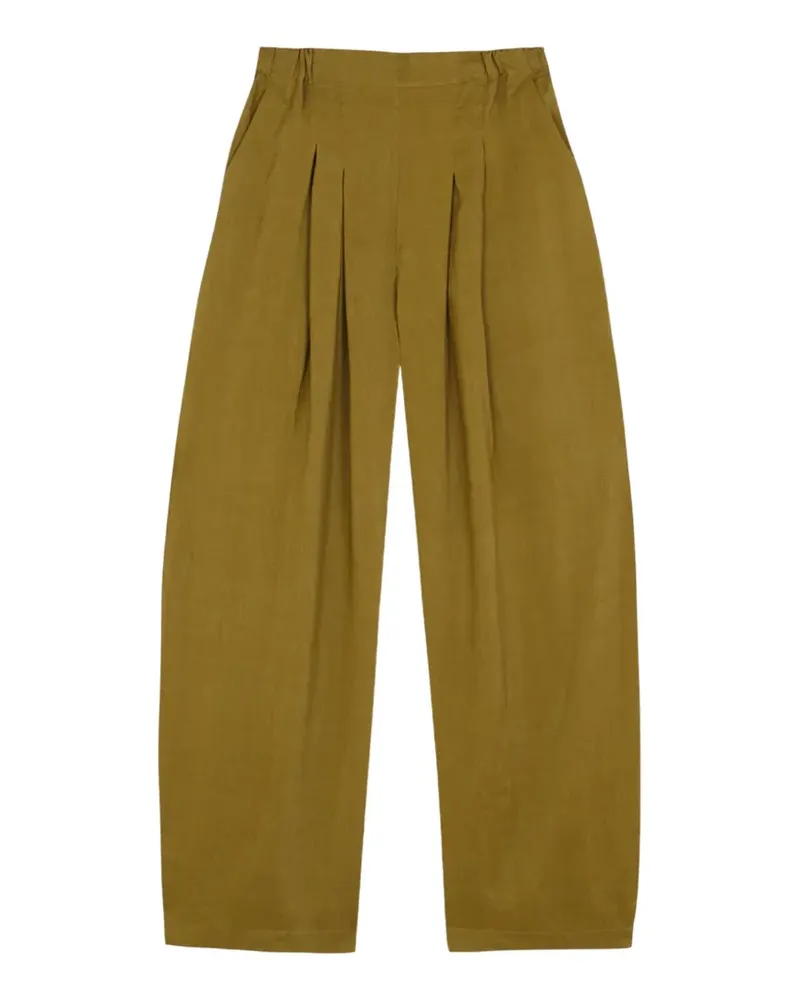 Cortana Elena pleated trousers - Grün Grün