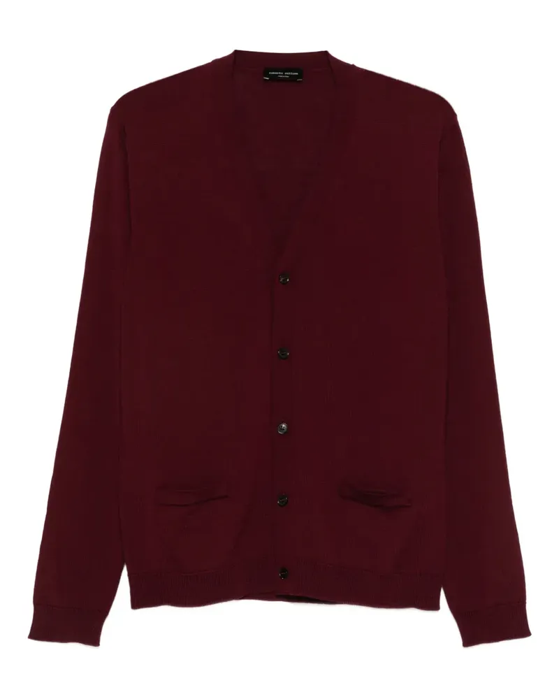 Roberto Collina buttoned cardigan - Rot Rot