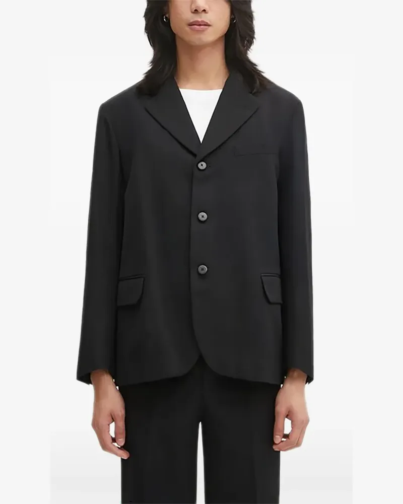 Visvim single-breasted blazer - Schwarz Schwarz