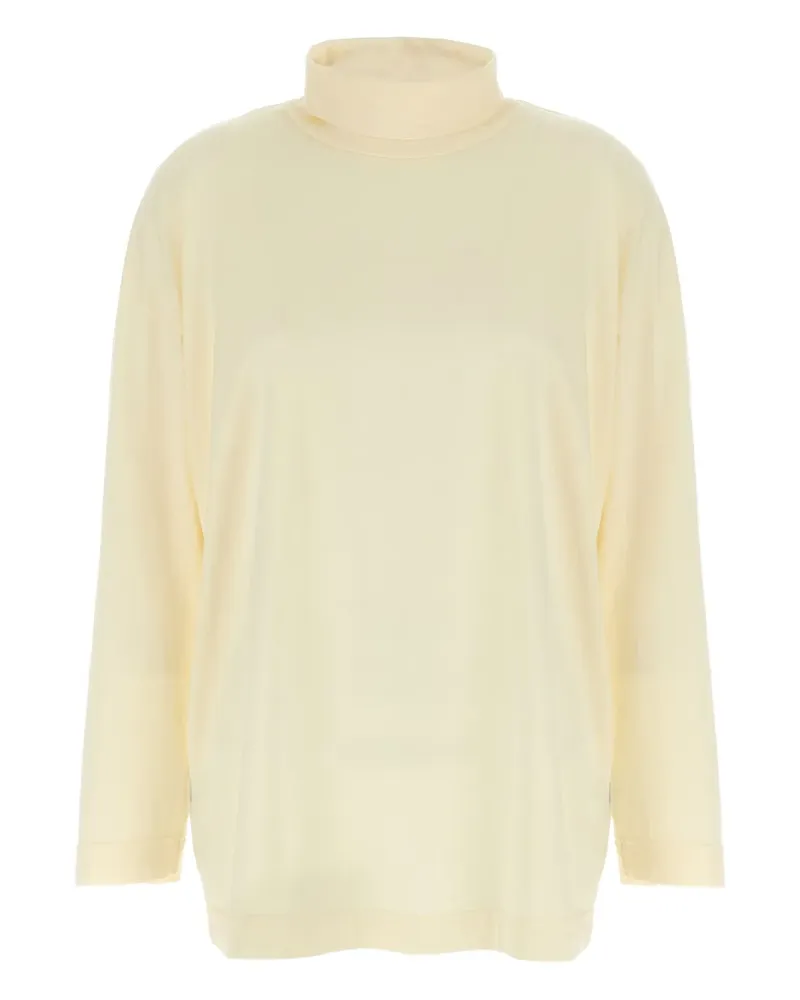 Haikure Ivy Langarmshirt mit Stehkragen - Nude Nude
