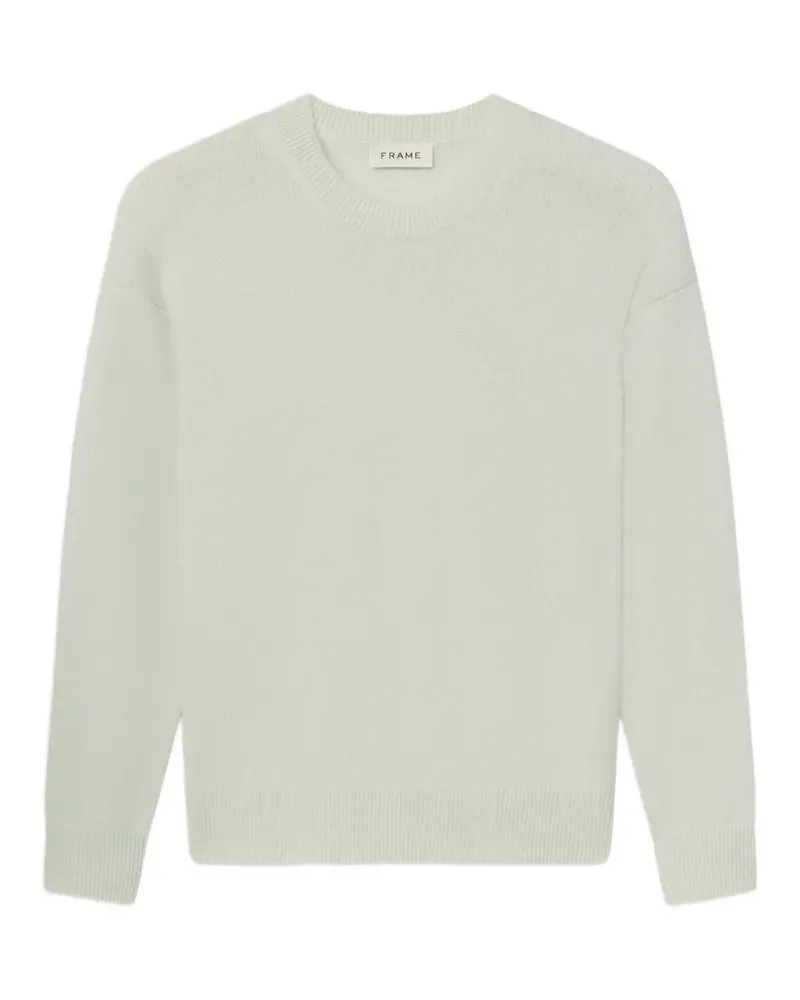 Frame Denim Pullover mit Rundhalsausschnitt - Grün Grün