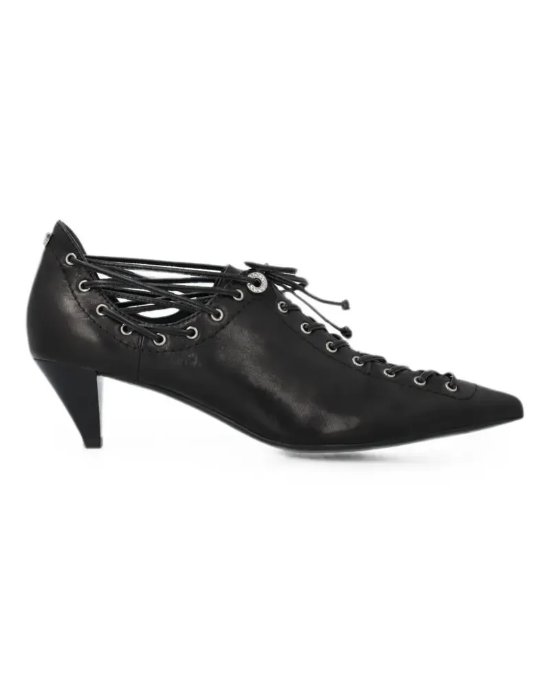 Pinko Pumps aus Leder - Schwarz Schwarz