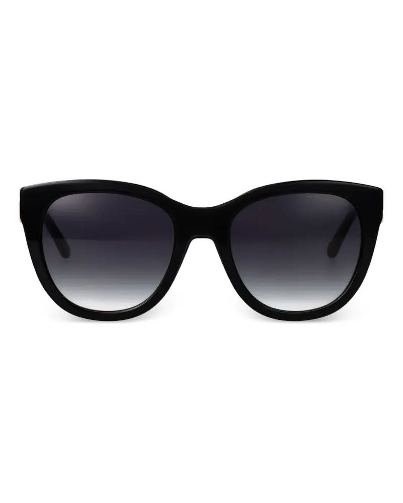 Marc Jacobs cat-eye logo-detail sunglasses - Schwarz Schwarz