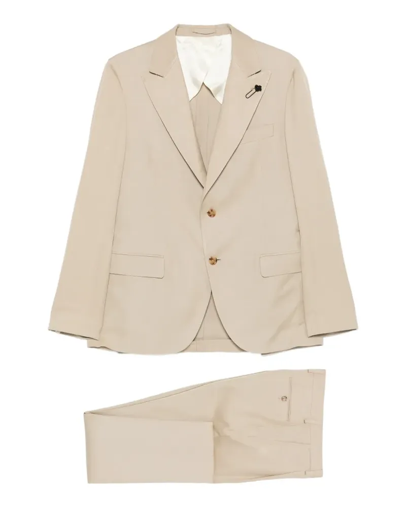 LARDINI Einreihiger Anzug - Nude Nude