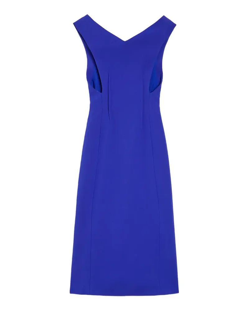 Jil Sander Midikleid mit Cut-Outs - Blau Blau