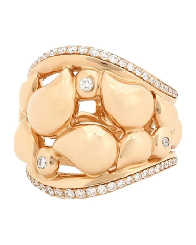 TAMARA COMOLLI 18K rose gold diamond ring Gold