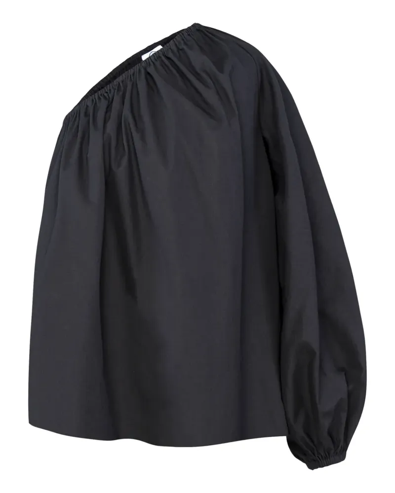 SLEEPER Asymmetrische Bluse - Schwarz Schwarz