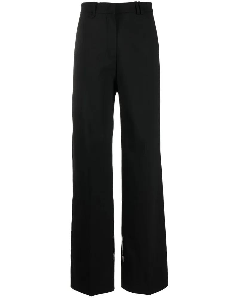 Jacquemus Klassische Tapered-Hose - Schwarz Schwarz