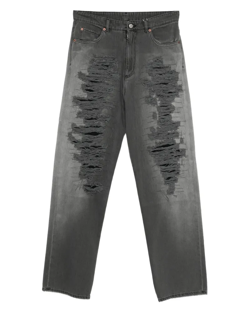 Maison Margiela Jeans im Distressed-Look - Grau Grau